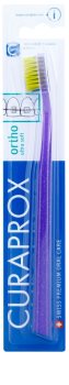 Curaprox Ortho Ultra Soft 5460 escova de dentes ortodôntica para utilizadores de aparelho ortodôntico fixo