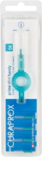 Curaprox Prime Plus Handy CPS резервни четки за междузъбно пространство 5 бр + дръжка