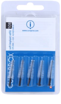 Curaprox Soft Implantat CPS escovas interdentais de reposição para implantes 5unid.