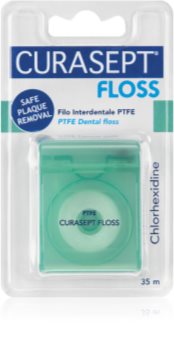 Curasept Dental Floss PTFE specializuotas tarpdančių siūlas su antibakterinėmis sudedamosiomis dalimis