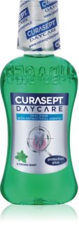 Curasept Daycare Strong Mint ústna voda pre kompletnú ochranu zubov a svieži dych