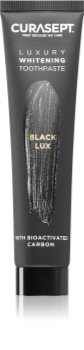 Curasept Black Lux čierna bieliaca zubná pasta s bieliacim účinkom