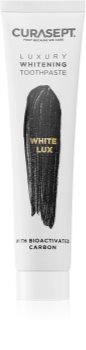 Curasept White Lux Toothpaste bieliaca zubná pasta s aktívnym uhlím