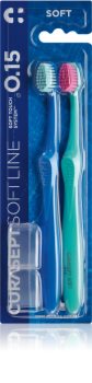 Curasept Softline 0.15 Soft 2pack zubná kefka 2 ks