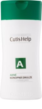 CutisHelp Health Care A - Akné konopná čisticí emulze pro problematickou pleť, akné