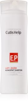 CutisHelp Health Care P.E. - Dandruff - Eczema șampon din cânepă pentru semne de eczeme si matreata