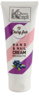 Dairy Fun Blueberry hydratační krém na ruce a nehty