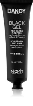 DANDY Black Gel czarny żel do siwych włosów i brody