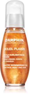 Darphin Soleil Plaisir multifunkčný suchý olej s trblietkami na tvár, telo a vlasy
