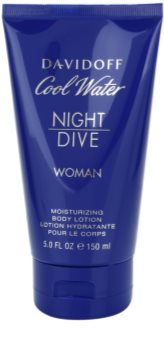 Davidoff Cool Water Woman Night Dive leite corporal para mulheres 150 ml