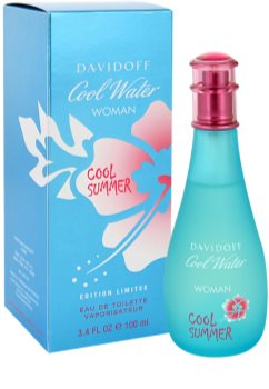 Davidoff Cool Water Woman Cool Summer eau de toilette pentru femei 100 ml