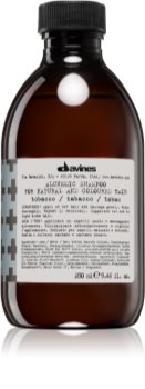 Davines Alchemic Tobacco hydratisierendes Shampoo für eine leuchtendere Haarfarbe