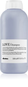 Davines Love Olive glättendes Shampoo für unnachgiebige und strapaziertes Haar