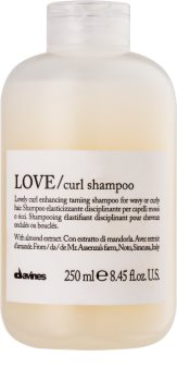 Davines Love Almond champú para cabello ondulado