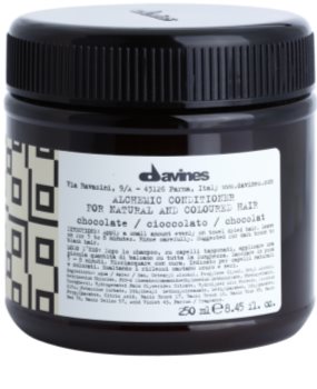 Davines Alchemic Chocolate Fuktgivande balsam för hårfärgsförbättring