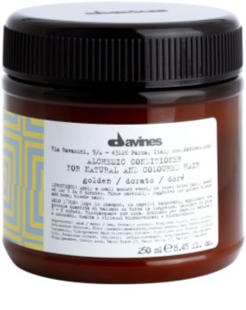 Davines Alchemic Golden balsamo idratante per esaltare il colore dei capelli