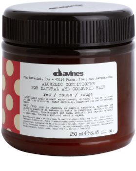 Davines Alchemic Red feuchtigkeitsspendender Conditioner für eine leuchtendere Haarfarbe