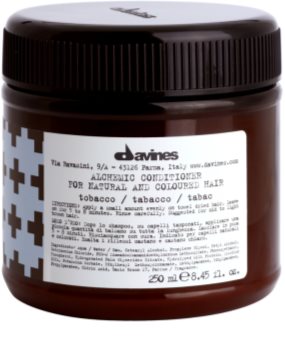 Davines Alchemic Tobacco après-shampoing hydratant pour souligner la couleur de cheveux