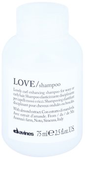 Davines Love Almond champô para cabelo ondulado