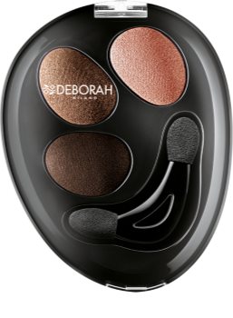 Deborah Milano HI-TECH Ombretto Trio sombra de olho trio para efeito húmido e seco