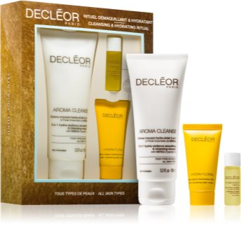 Decléor Hydra Floral Cleansing & Hydrating Ritual Kosmetik-Set (für intensive Feuchtigkeitspflege der Haut)
