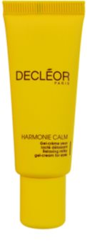 Decléor Harmonie Calm Organic gel-crema para contorno de ojos antibolsas y antiojeras