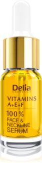 Delia Cosmetics Professional Face Care Vitamins A+E+F αντιρυτιδικός ορός Για το πρόσωπο κα το ντεκολτέ