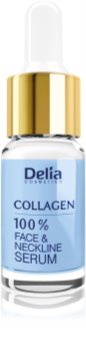 Delia Cosmetics Professional Face Care Collagen Intens fugtgivende serum mod rynker til ansigt, hals og bryst