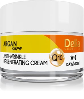 Delia Cosmetics Argan Care crème régénérante anti-rides à la coenzyme Q10
