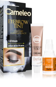 Delia Cosmetics Cameleo kremowa, profesjonalna farbka do brwi bez amoniaku