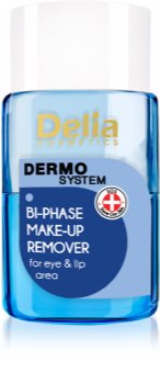 Delia Cosmetics Dermo System dvoufázový odličovač na oční okolí a rty
