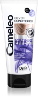 Delia Cosmetics Cameleo Silver Conditioner for Blonde and Grey Hair for Yellow Tones Neutralization