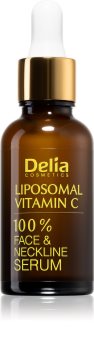 Delia Cosmetics Vitamine C posvjetljujući serum s vitaminom C za lice i dekolte