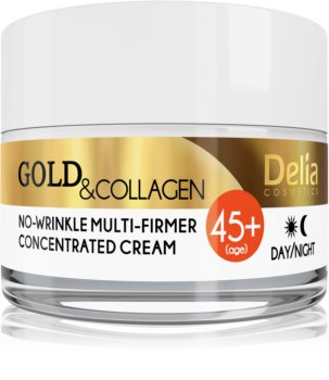 Delia Cosmetics Gold & Collagen 45+ feszesítő ránctalanító krém