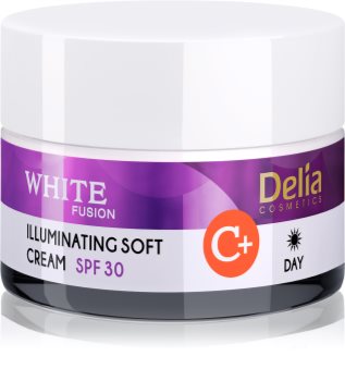 Delia Cosmetics White Fusion C+ Brightening Moisturiser against Hyperpigmentation SPF 30