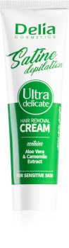 Delia Cosmetics Satine Depilation Ultra-Delicate depilační krém pro citlivou pokožku