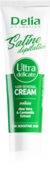 Delia Cosmetics Satine Depilation Ultra-Delicate szőrtelenítő krém az érzékeny bőrre