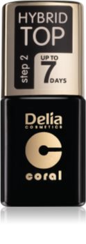 Delia Cosmetics Hybrid Gel esmalte de acabado de uñas en gel