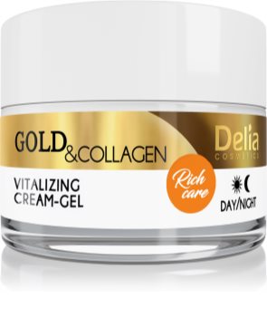 Delia Cosmetics Gold & Collagen Rich Care crème vitalisante visage