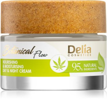 Delia Cosmetics Botanical Flow Hemp Oil crème nourrissante et hydratante