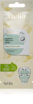 Delia Cosmetics Botanical Flow Coconut Water maschera detergente viso per pelli grasse