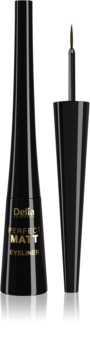 Delia Cosmetics Perfect Matt Shape Master eyeliner liquide effet mat
