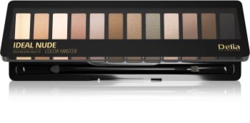 Delia Cosmetics Ideal Nude Color Master палитра сенки за очи