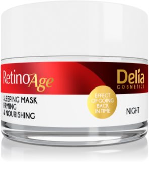 Delia Cosmetics Retino Age masque nourrissant et raffermissant pour la nuit