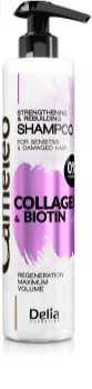 Delia Cosmetics Cameleo Collagen & Biotin posilující šampon pro poškozené a křehké vlasy