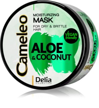 Delia Cosmetics Cameleo Aloe & Coconut хидратираща маска за суха и крехка