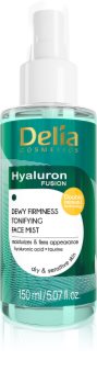 Delia Cosmetics Hyaluron Fusion tonizační pleťová mlha se zpevňujícím účinkem