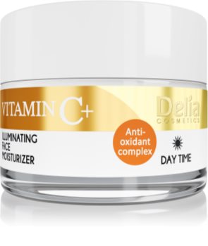 Delia Cosmetics Vitamine C + aufhellende Tagescreme mit feuchtigkeitsspendender Wirkung