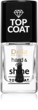 Delia Cosmetics Hard & Shine top coat cu efect de lungă durată