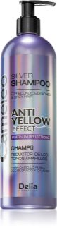 Delia Cosmetics Cameleo Anti-Yellow Effect shampoing neutralisant les reflets jaunes pour cheveux blonds et gris